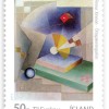 island-konst-frimarke-151105b