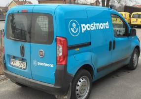 Blått för Postnord