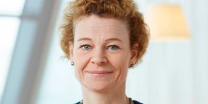 Annemarie Gardshol, chef för Postnord.