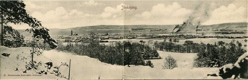 Stort vykort från Jönköping
